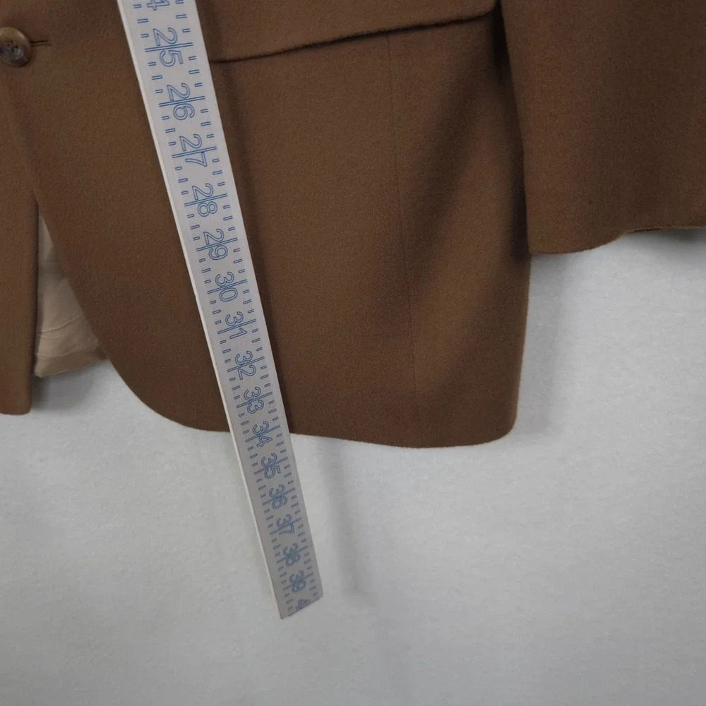 Vintage John W Nordstrom Loro Piana 100% Cashmere Sport Coat Men 42L Brown USA